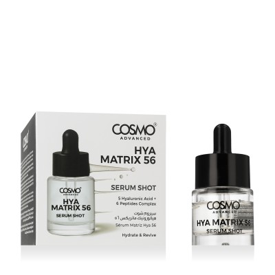 COSMO ADVANCED HYA Matrix 56 Shot drėkinamasis serumas, 15 ml