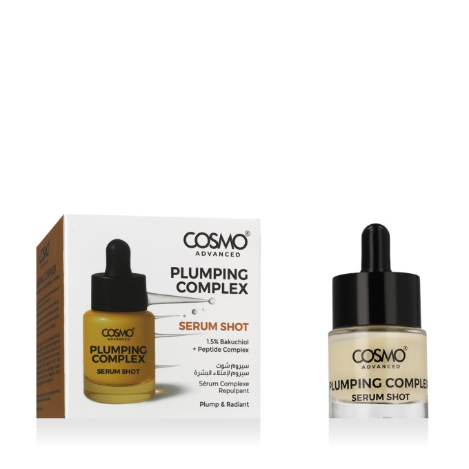 COSMO ADVANCED Plumping Complex Shot serumas nuo raukšlių, 15 ml