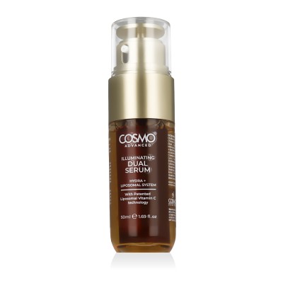 COSMO ADVANCED Iluminating Dual drėkinamasis serumas, 50 ml