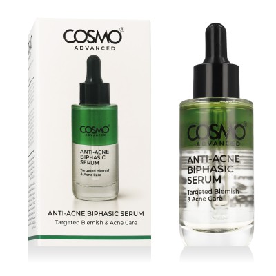 COSMO ADVANCED Anti-Acne Biphasic veido serumas, 40 ml