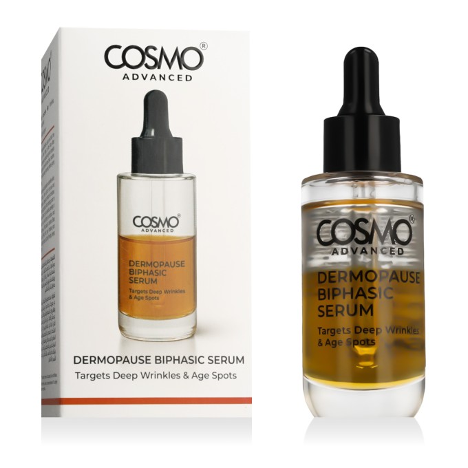 COSMO ADVANCED Dermopause Biphasic veido serumas, 40 ml