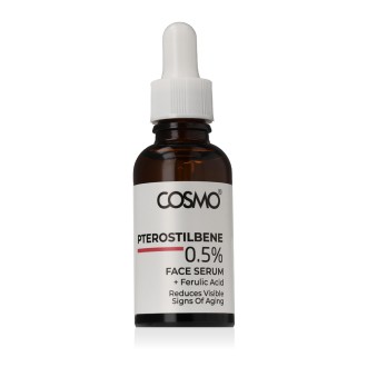 COSMO ADVANCED 0.5% Pterostilbene + Ferulic Acid veido serumas, 30 ml 2