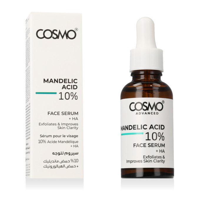 COSMO ADVANCED Mandelic Acid 10% + Ha veido serumas, 30 ml