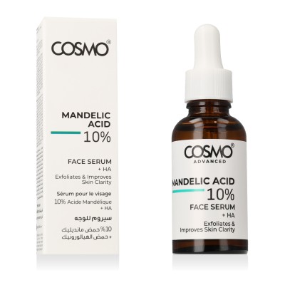 COSMO ADVANCED Mandelic Acid 10% + Ha veido serumas, 30 ml