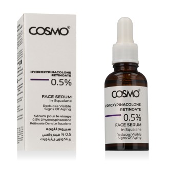 COSMO ADVANCED 0.5% Hydroxypinacolone Retinoate Face senėjimą stabdantis serumas, 30 ml