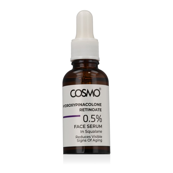 COSMO ADVANCED 0.5% Hydroxypinacolone Retinoate Face senėjimą stabdantis serumas, 30 ml