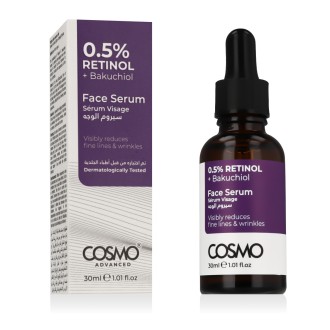 COSMO ADVANCED Retinol 0.5% + Bakuchiol veido serumas, 30 ml