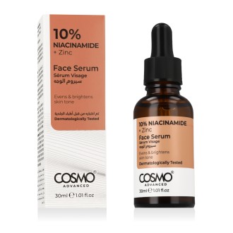 COSMO ADVANCED Niacinamide 10% + Zinc veido serumas, 30 ml