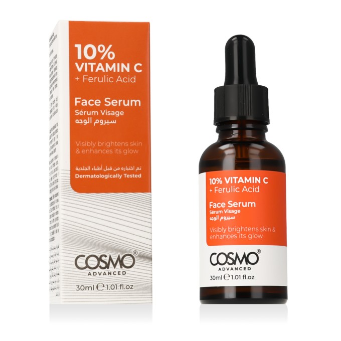 COSMO ADVANCED Vitamin C 10% + Ferulic Acid veido serumas, 30 ml