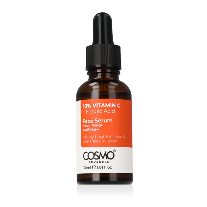 COSMO ADVANCED Vitamin C 10% + Ferulic Acid veido serumas, 30 ml