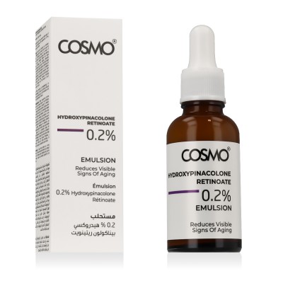 COSMO ADVANCED 0.2% Hydroxypinacolone Retinoate Emulsion senėjimą stabdantis serumas, 30 ml