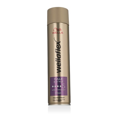 Wella Wellaflex Fullness Volume Strong Hold plaukų lakas, 250 ml