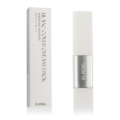 ELROEL Blanc Cover Cream Stick Foundation (Deep) 13 g
