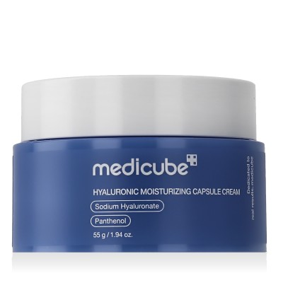 Medicube Hyaluronic Moisturizing Capsule veido kremas, 55 g