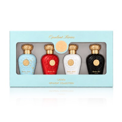 Lattafa Opulent Dubai EDP Opulent Oud 25 ml + EDP Opulent Musk 25 ml + EDP Opulent Red 25 ml + EDP O – rinkinys unisex
