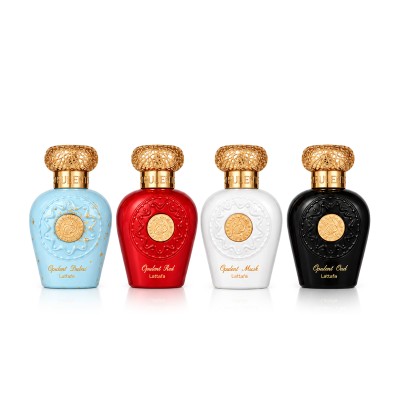Lattafa Opulent Dubai EDP Opulent Oud 25 ml + EDP Opulent Musk 25 ml + EDP Opulent Red 25 ml + EDP O – rinkinys unisex