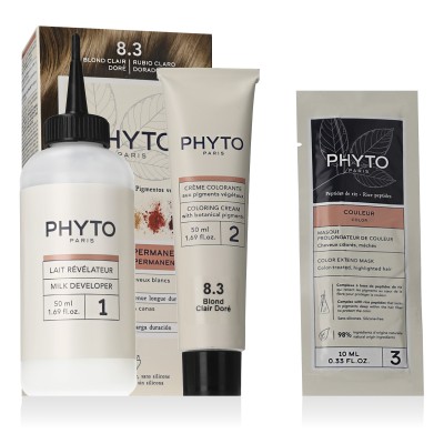Phyto Coloration Kit (8.3 Light Golden Blonde) 1 pc plaukų dažai