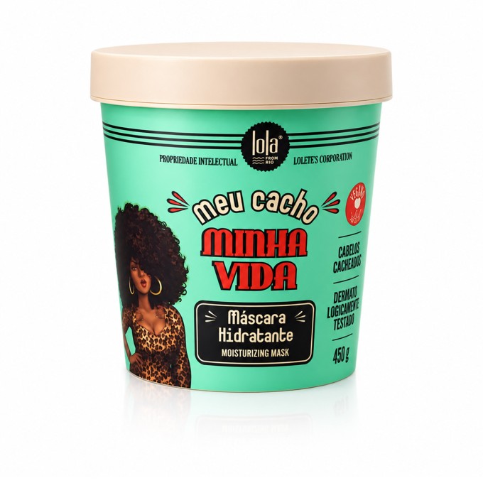 Lola From Rio Meu Cacho Minha Vida drėkinamoji plaukų kaukė, 450 g