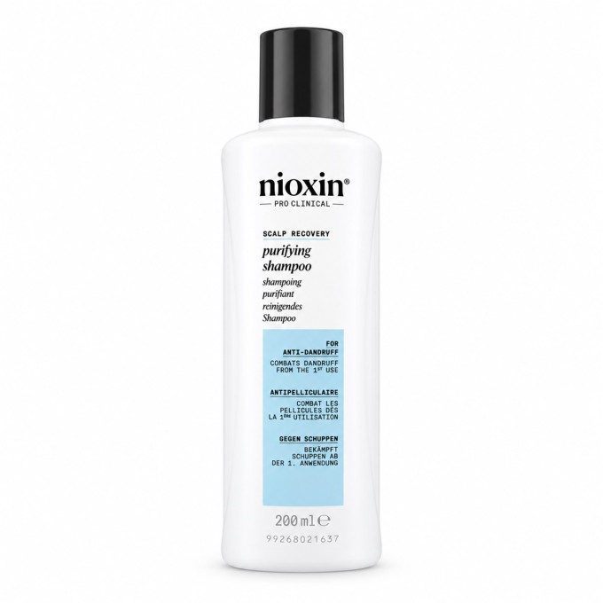 Nioxin Scalp Recovery Purifying valomasis šampūnas, 200 ml
