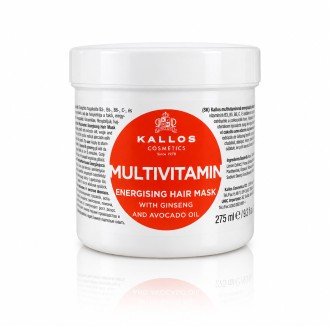 Kallos Cosmetics Multivitamin Energising plaukų kaukė, 275 ml