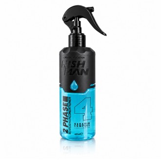NISH MAN 2phase Keratin Complex Hair and Beard Conditioner 400 ml
