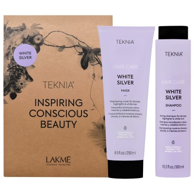 Lakmé Teknia White Silver Pack 300 ml