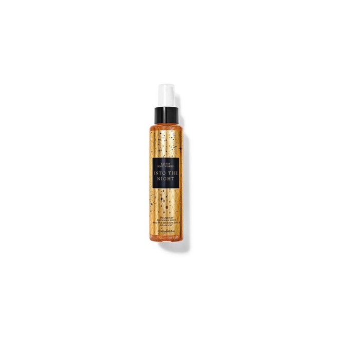 Bath & Body Works Into The Night Shimmer blizganti kūno dulksna, 145 ml