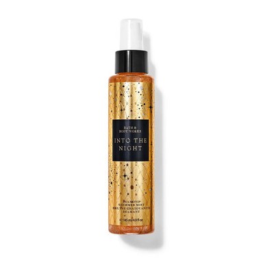 Bath & Body Works Into The Night Shimmer blizganti kūno dulksna, 145 ml