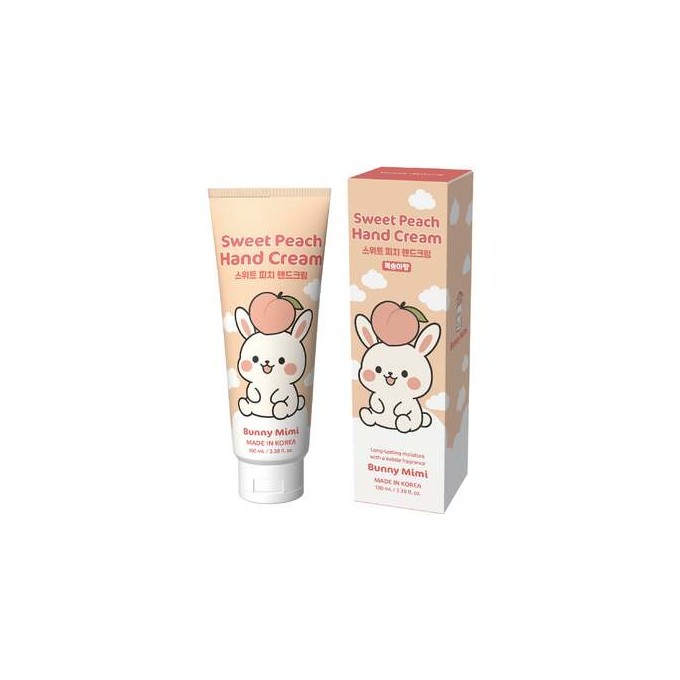 Bunny Mimi Sweet Peach rankų kremas, 100 ml
