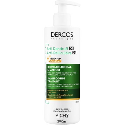 Vichy Dercos Anti-Dandruff Advanced Action Shampoo - Anti-dandruff shampoo 390 ml