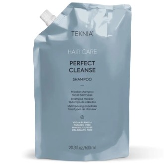 Lakmé Teknia Perfect Cleanse Shampoo Refill - Valančiojo šampūno papildymas visų tipų plaukams, 600