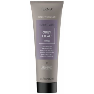 Lakme Teknia Creative Color Grey Lilac Mask - spalvą suteikianti plaukų kaukė, 250 ml