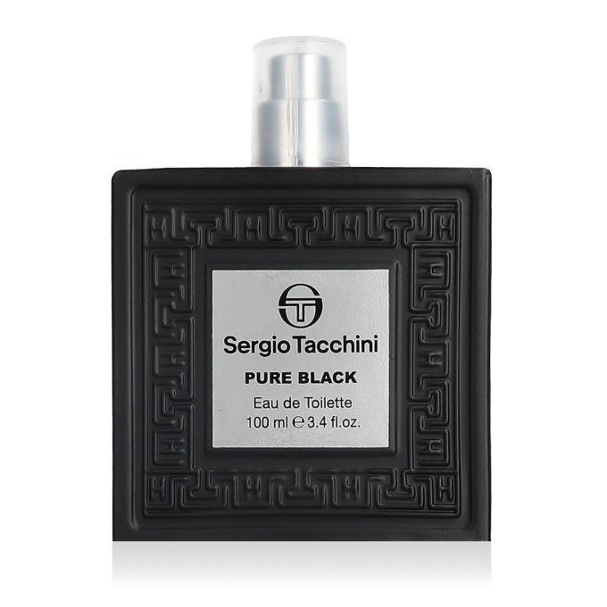 Sergio Tacchini Pure Black EDT Tester kvepalai vyrams, 100 ml