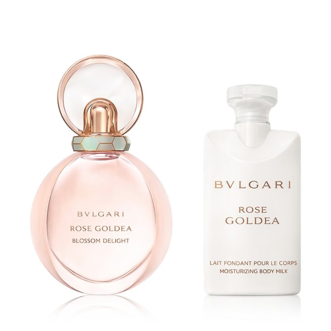 Bvlgari Rose Goldea Blossom Delight EDP 50 ml + BL 75 ml – rinkinys moterims
