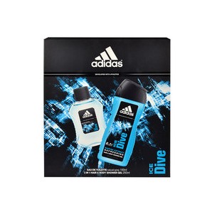 Adidas Ice Dive Gift Set EDT 100 ml shower gel Ice Dive 250 ml 100ml