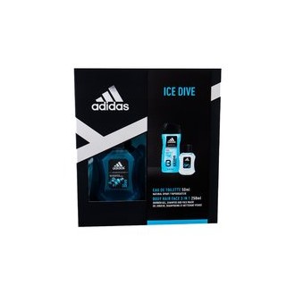 Adidas Ice Dive Gift Set EDT 50 ml and shower gel 250 ml 50ml