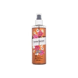Bruno Banani Sweet Fantasy Rose & Popcorn - kūno dulksna, 250 ml