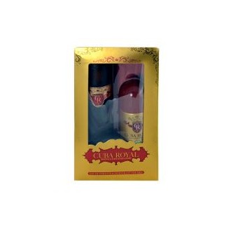 Cuba Cuba Royal Gift Set EDT 100 ml dezodorantas roll-on Cuba Royal 50 ml 100 ml vyrams