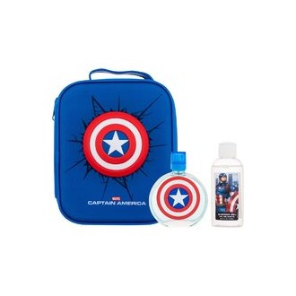 FRAGRANCES FOR CHILDREN Captain America Dovanų rinkinys EDT 100 ml, dušo želė 100 ml and cosmetic