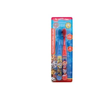 FRAGRANCES FOR CHILDREN Paw Patrol Toothbrush Duo Super Soft 4-6 ( Blue and Red ) 2ml
