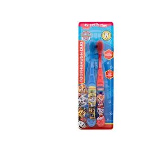 FRAGRANCES FOR CHILDREN Paw Patrol Toothbrush Duo Super Soft 4-6 ( Blue and Red ) 2ml