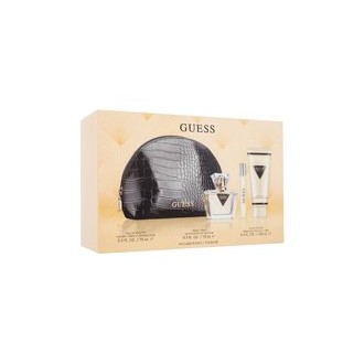 Guess Seductive Gift set EDT 75 ml, body lotion 100 ml, miniature EDT 15 ml and cosmetic bag 75ml