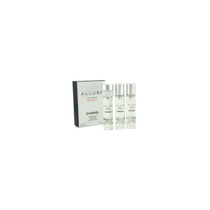 Chanel Allure Homme Sport EDT (3 x 20 ml) filling (60 ml) kvepalai vyrams