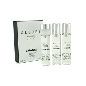 Chanel Allure Homme Sport EDT (3 x 20 ml) filling (60 ml) kvepalai vyrams