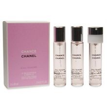 Chanel Chance Eau Tendre EDT (3 x 20 ml) filling 60 ml kvepalai moterims