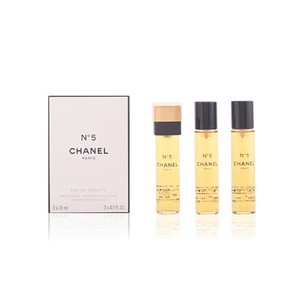 Chanel No.5 EDT ( 3 x 20 ml ) pildomas 60 ml kvepalai moterims