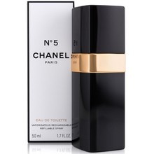 Chanel No.5 EDT (pildomas flakonas) 50 ml kvepalai moterims