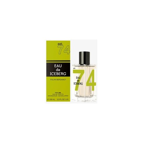 Iceberg Eau de Iceberg 74 Italian Bergamot EDT kvepalai vyrams, 100 ml