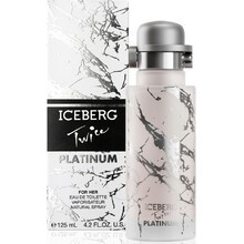 Iceberg Twice Platinum EDT kvepalai moterims, 125 ml