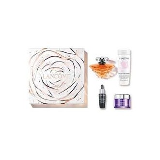 Lancôme Trésor dovanų rinkinys – EDP 100 ml, valomasis pienelis 50 ml, serumas 7 ml ir veido kremas